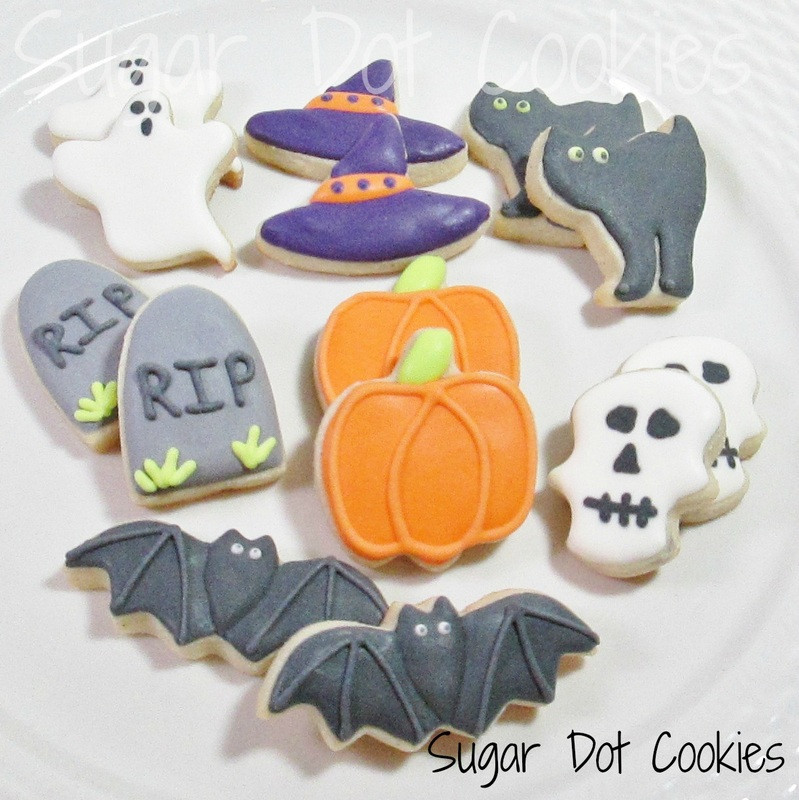 Halloween Decorated Sugar Cookies
 Halloween Cookies Sugar Dot Cookies Here to teach