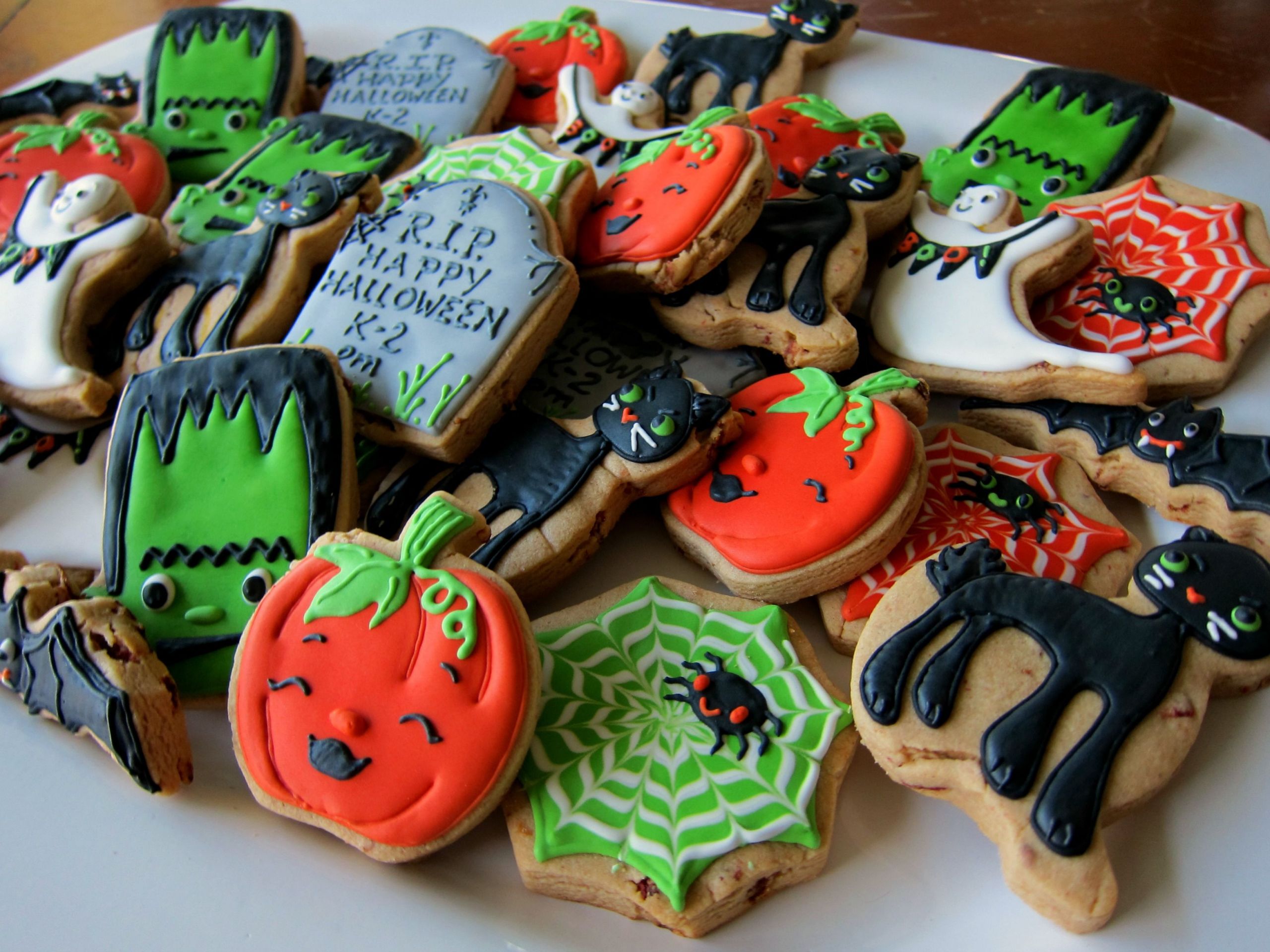 Halloween Decorated Sugar Cookies
 Halloween Decorated Cookies