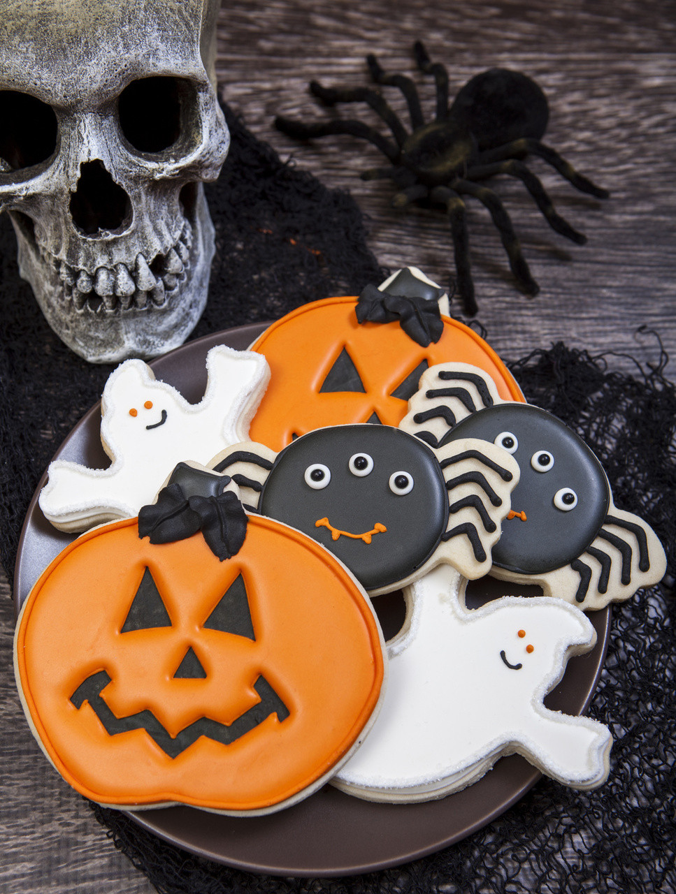 Halloween Decorated Sugar Cookies
 Spooky Cookie Halloween Cookie Decorations