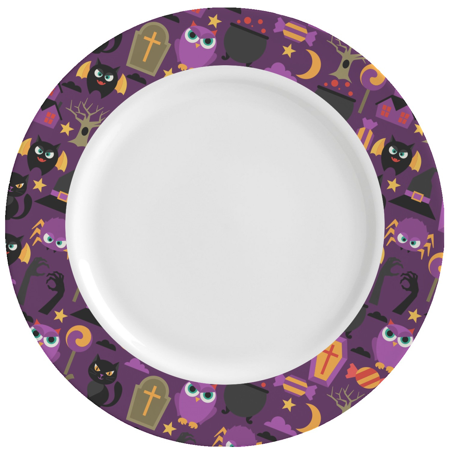 Halloween Dinner Plates
 Halloween Ceramic Dinner Plates Set of 4 Personalized