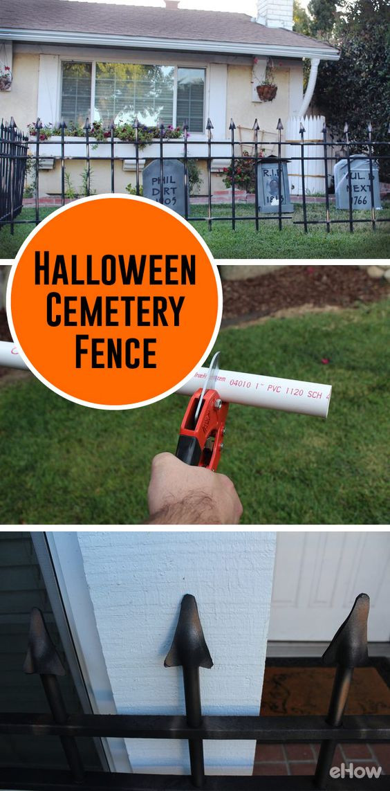 Halloween Fence Decorations
 15 Incredible DIY Halloween Decorations Pretty My Party