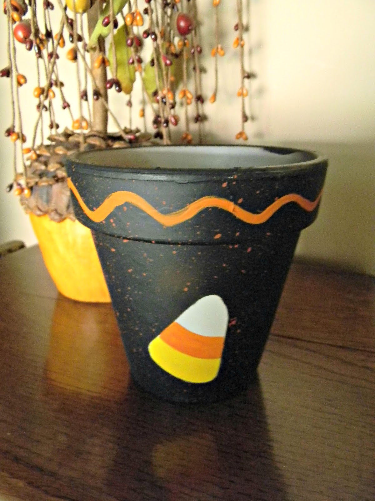 Halloween Flower Pots
 20 North Ora Fall and Painted Flower Pots