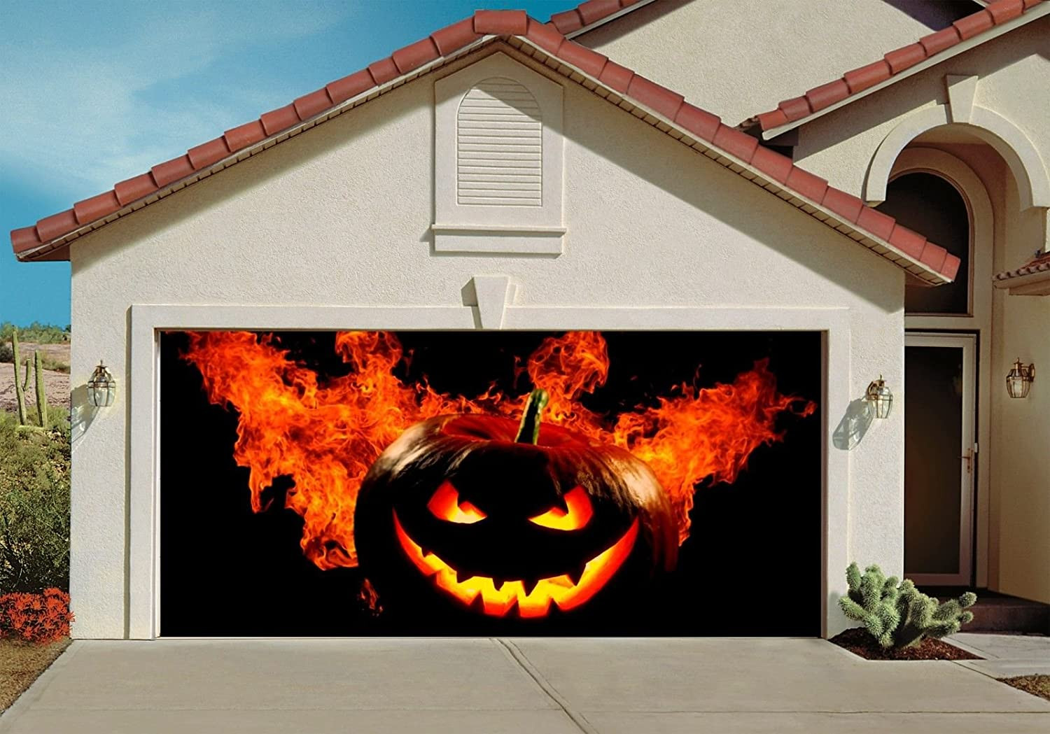 Halloween Garage Door Covers
 Halloween Garage Door Decorations
