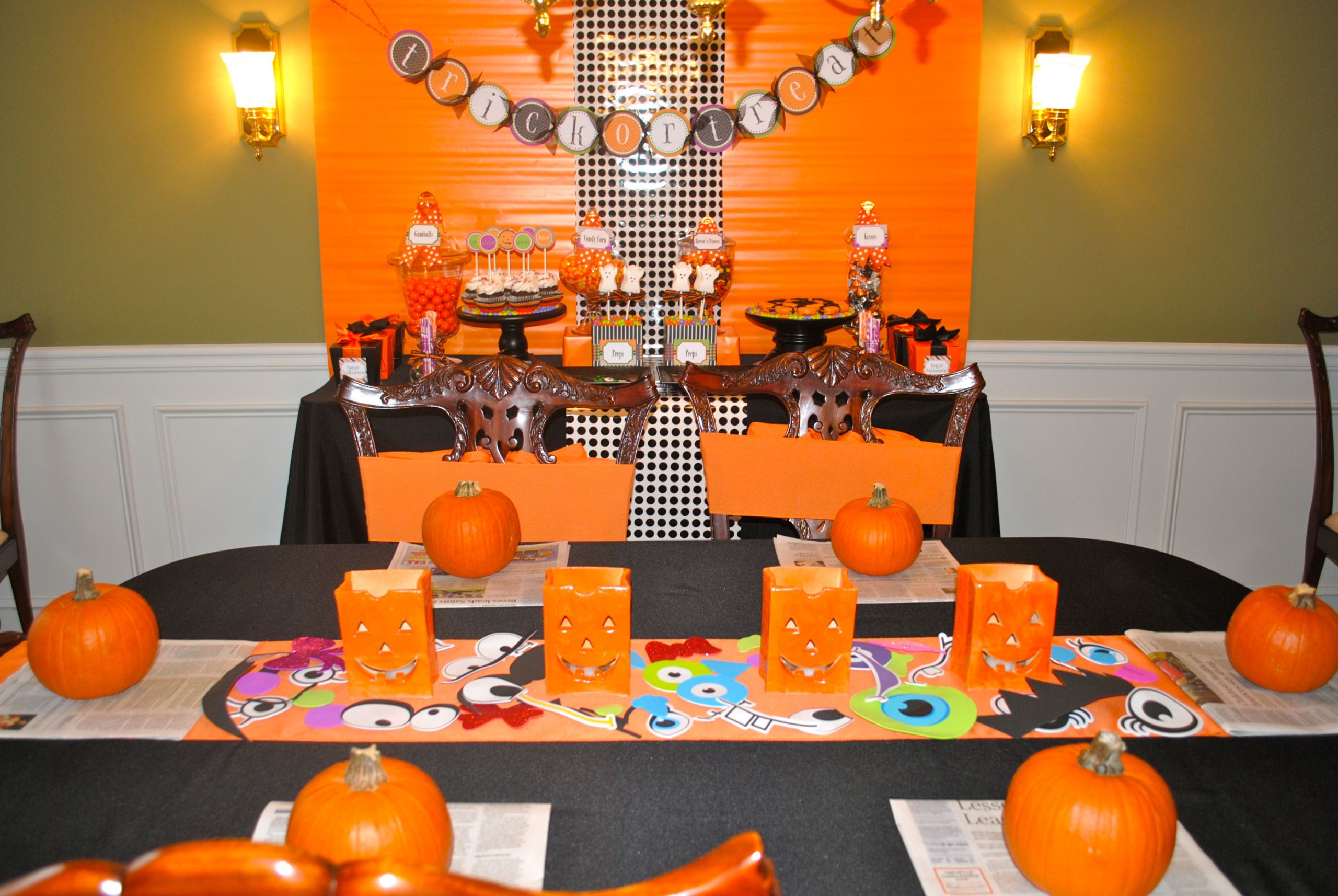 Halloween Home Party Ideas
 Picture Decorate fice For Birthday