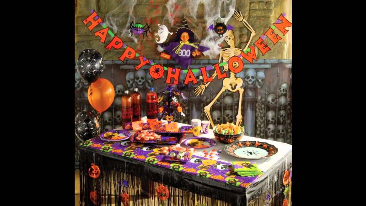 Halloween Home Party Ideas
 at home Halloween Party decorating ideas