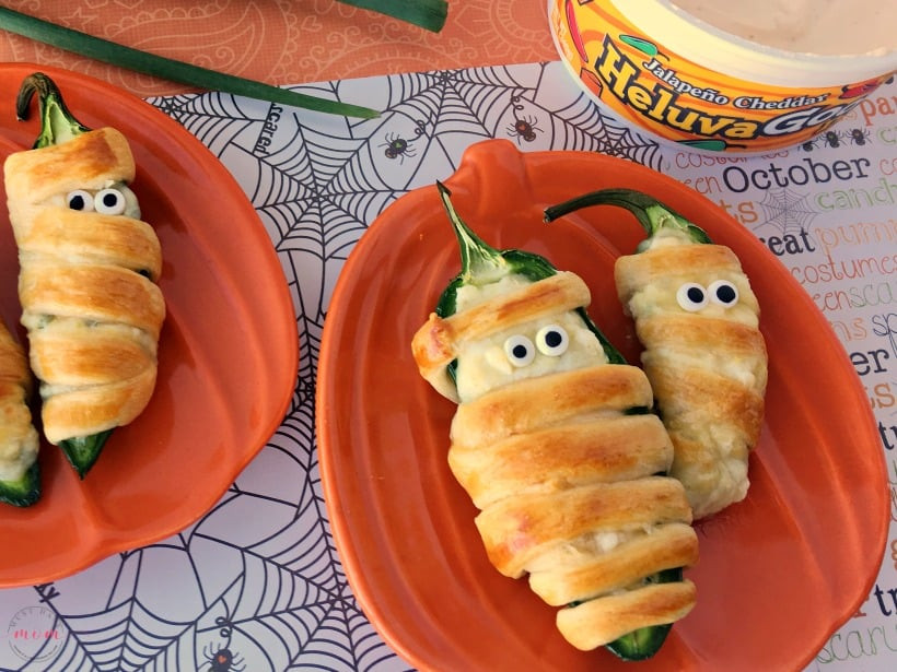 Halloween Jalapeno Poppers
 Halloween Mummy Jalapeno Poppers In Oven Recipe Must