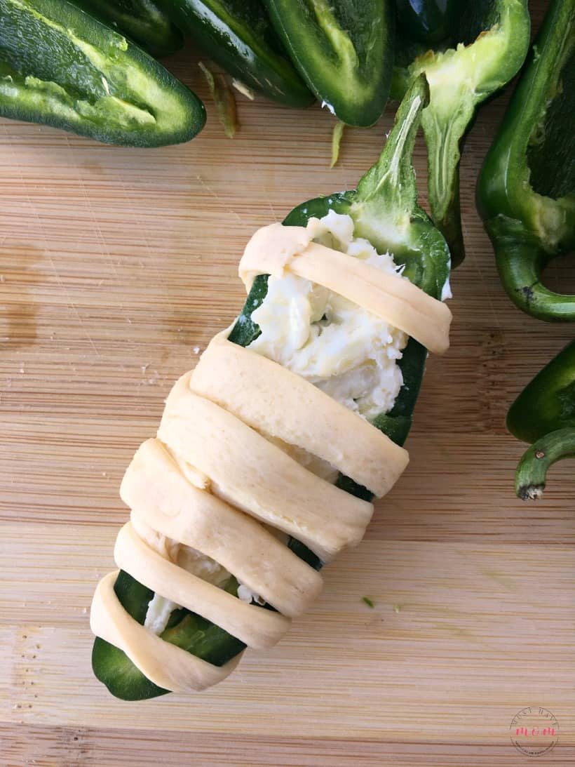 Halloween Jalapeno Poppers
 Halloween Mummy Jalapeno Poppers In Oven Recipe Must