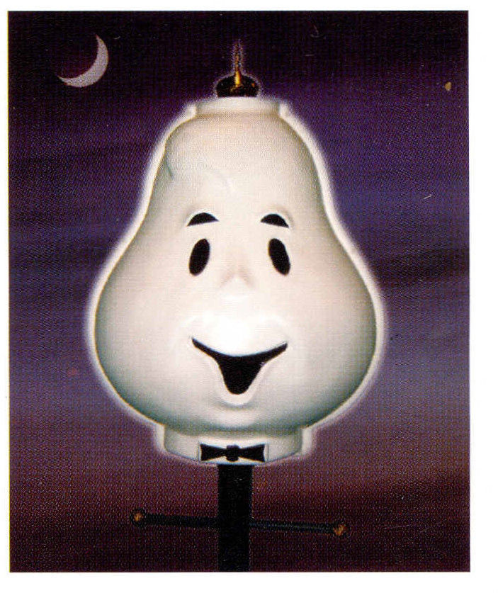 Halloween Lamp Post
 Halloween Outdoor Ghost Face Lamppost Lightpost Cover