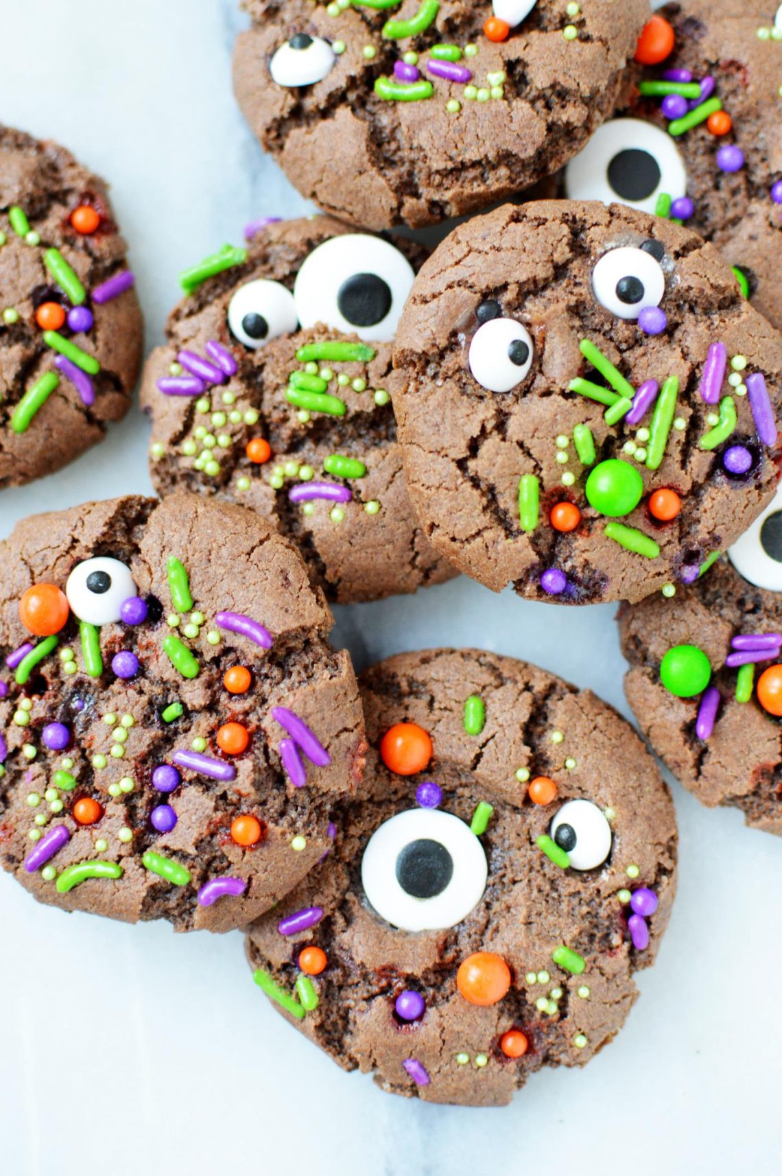 Halloween Monster Cookies
 Make These Adorable Halloween Monster Cookies From Scratch