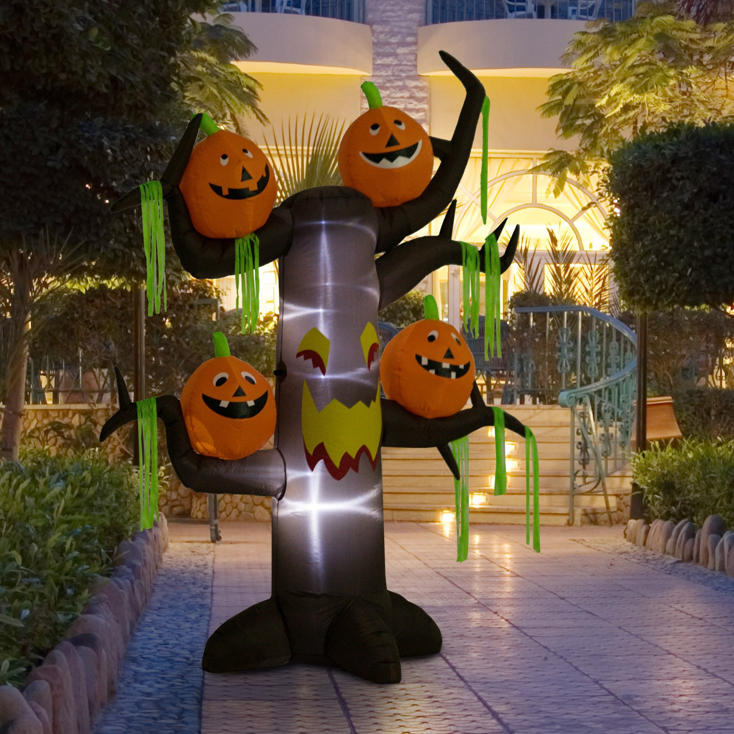 Halloween Outdoor Inflatables
 Hom 8’ Outdoor Airblown Inflatable Halloween Decoration