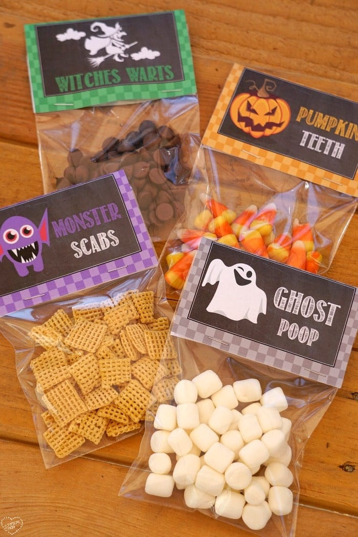 Halloween Party Bags Ideas
 Halloween Goo Bags · The Typical Mom
