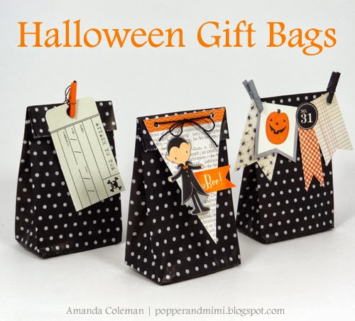 Halloween Party Bags Ideas
 Halloween Party Favor Bags Pebbles Inc