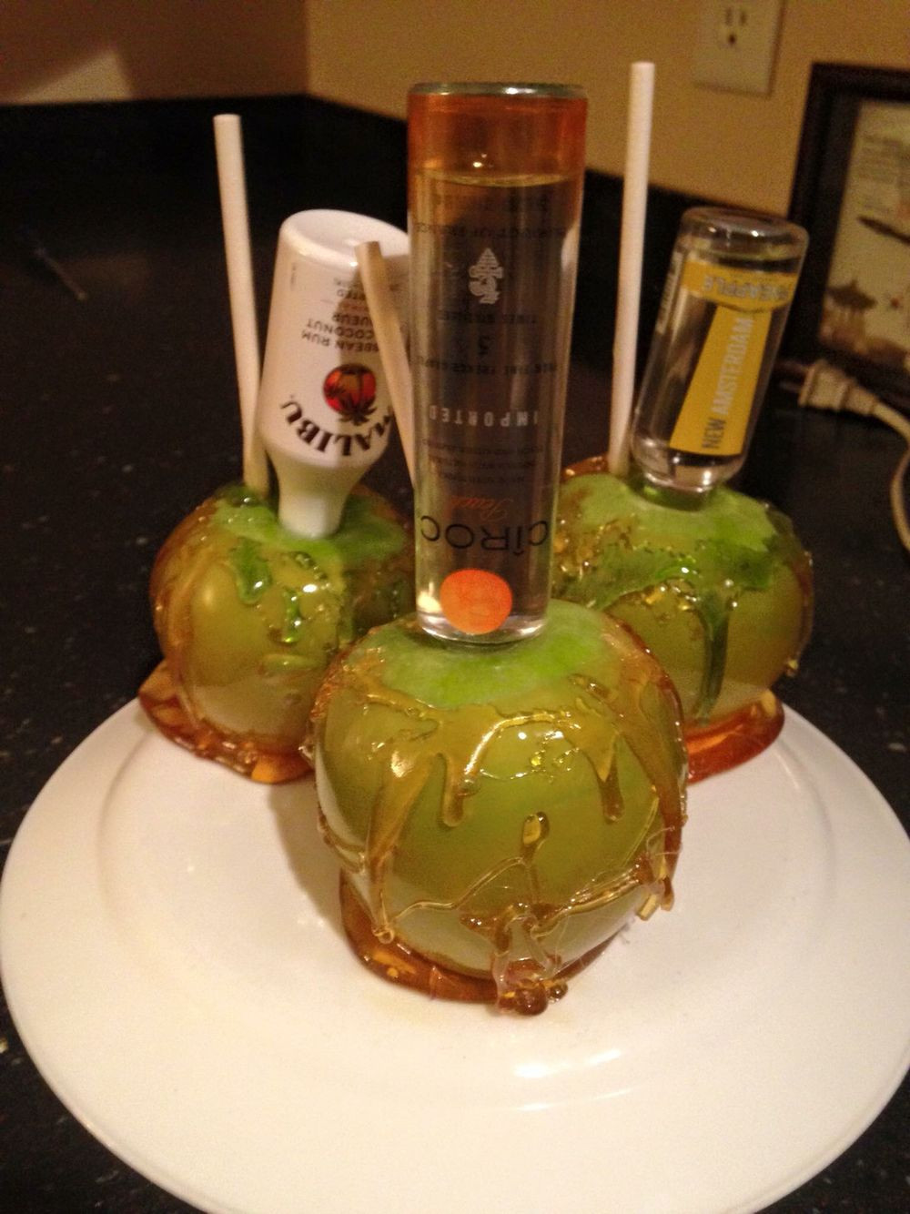 Halloween Party Drink Ideas For Adults
 Drunk candy apples great for adult Halloween part