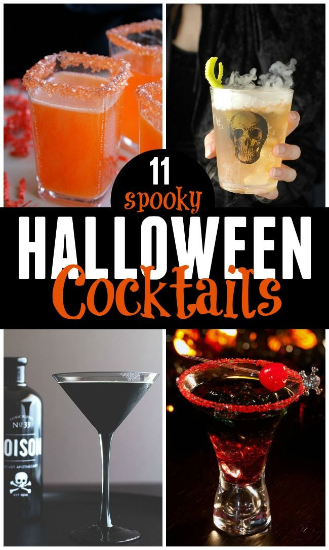 Halloween Party Drinks For Adults
 Spooky Halloween Cocktails