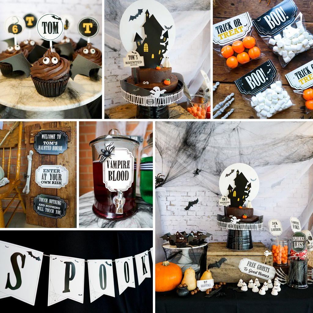 Halloween Party House Decorating Ideas
 Haunted House Party Decorations Set