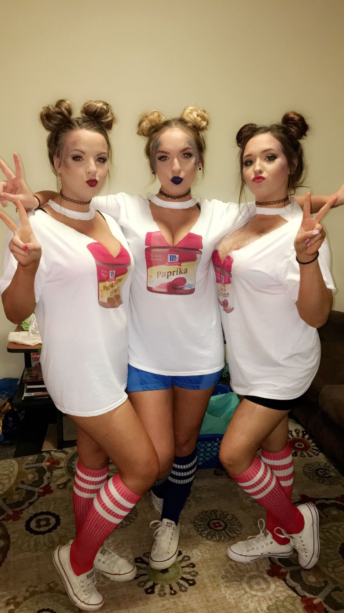 Halloween Party Ideas For College Students
 Spice Girls Cute College Halloween Costume ️