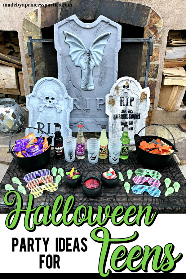 Halloween Party Ideas For Teenagers
 Teen Halloween Party Ideas Made by a Princess