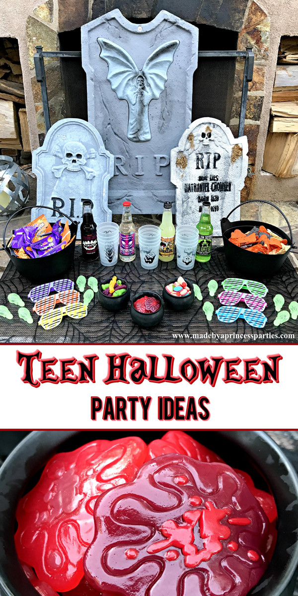 Halloween Party Ideas For Teenagers
 Teen Halloween Party Ideas Made by a Princess