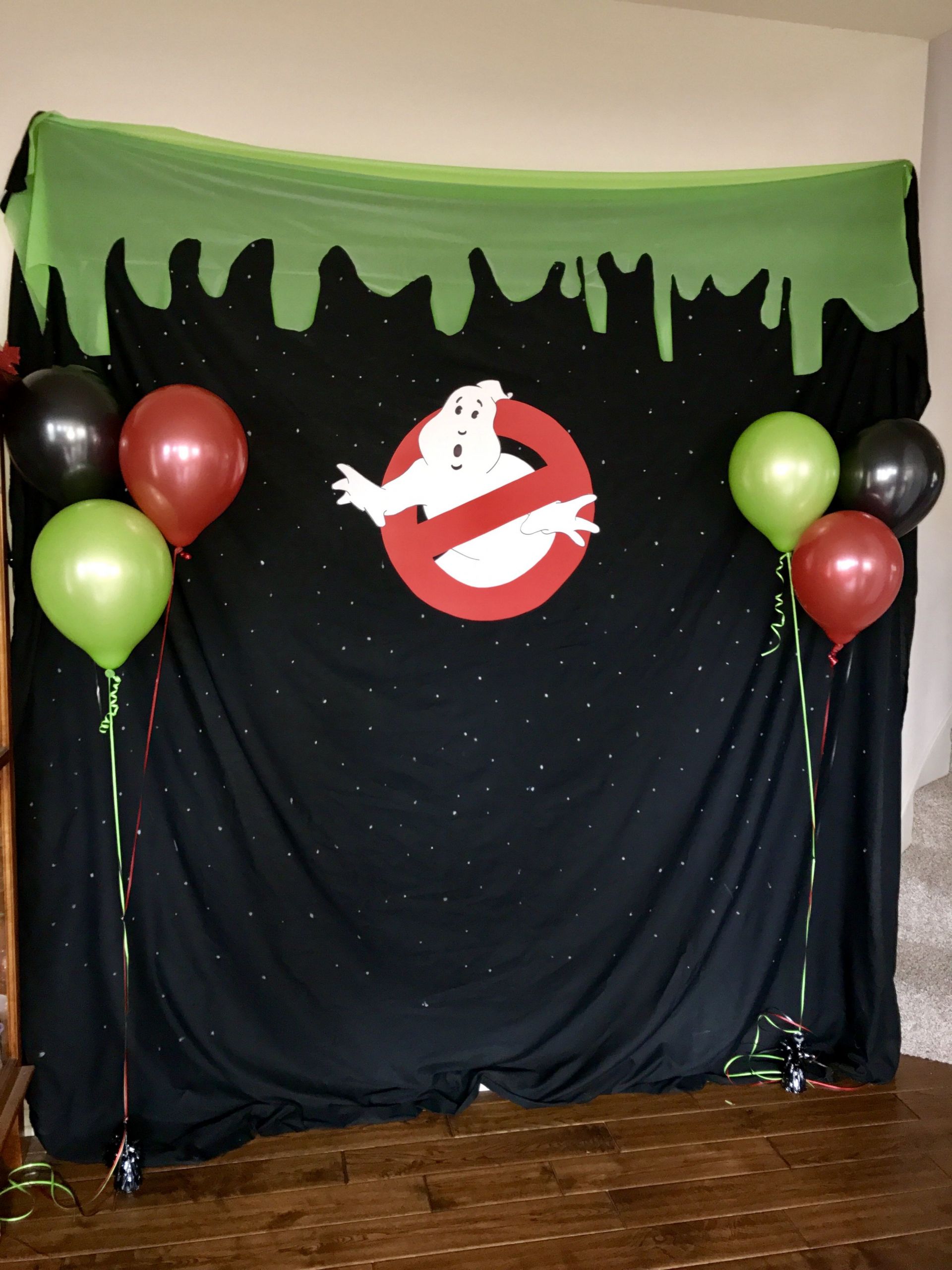Halloween Party Photo Booth Ideas
 Ghostbuster birthday party photo booth I bought some