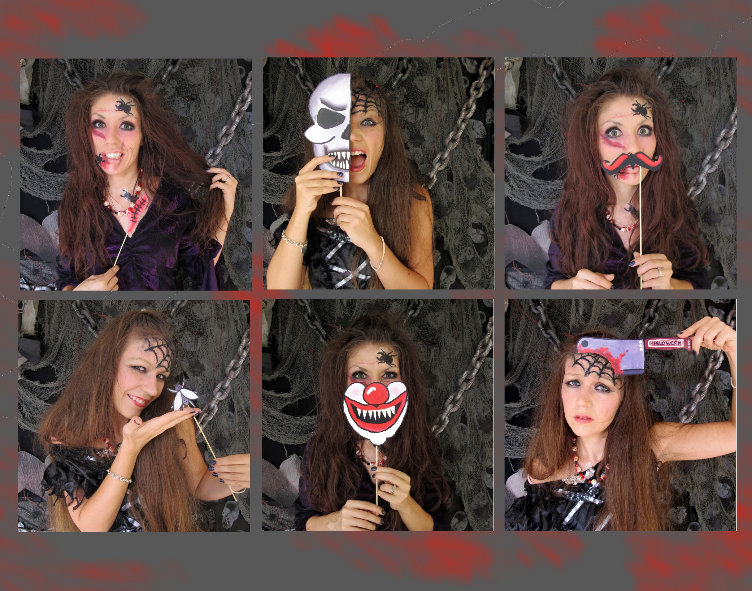 Halloween Party Photo Booth Ideas
 Halloween Booth Props – the scary edition…