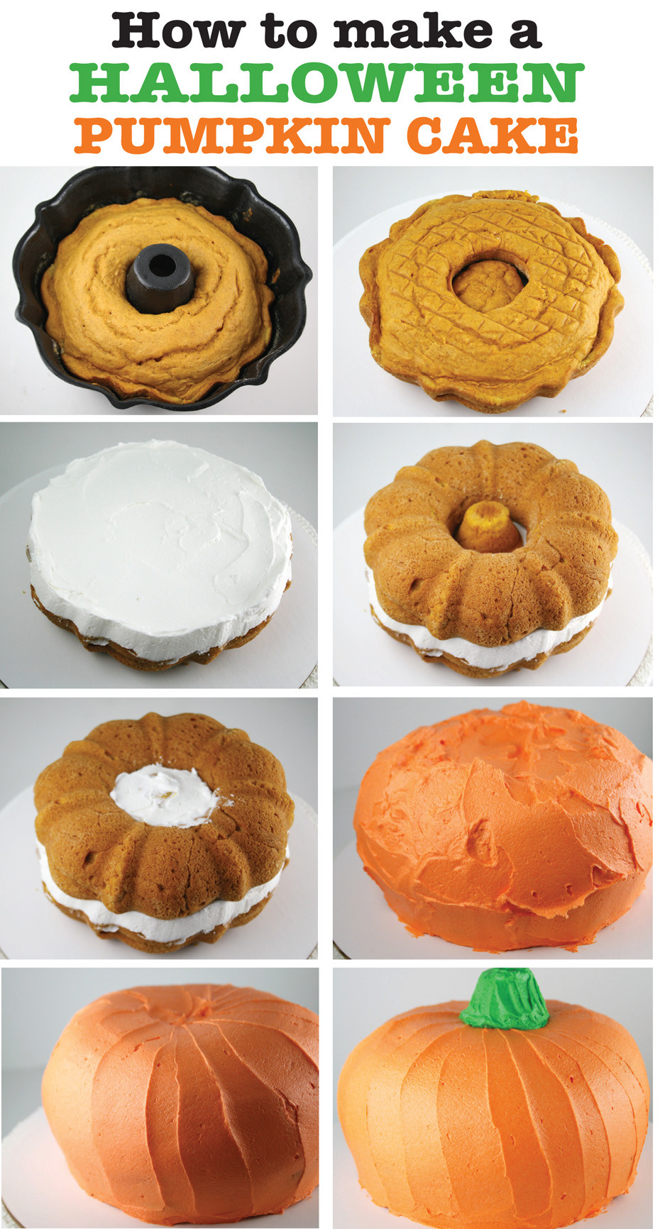 Halloween Pumpkin Cake
 Halloween Pumpkin Cake Mom Loves Baking