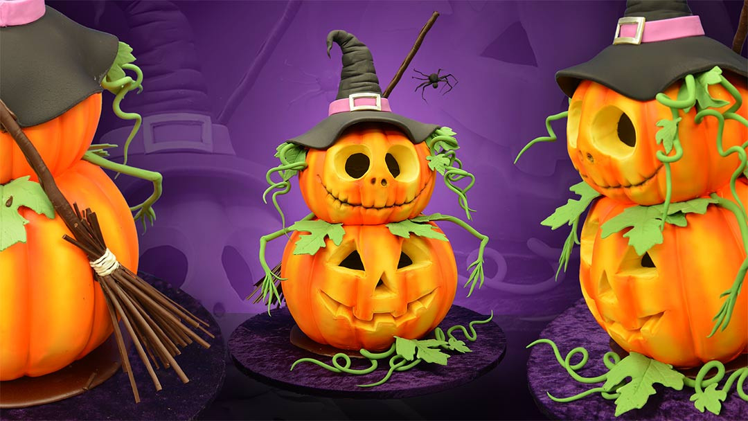 Halloween Pumpkin Cake
 Halloween Pumpkins Cake Yeners Way