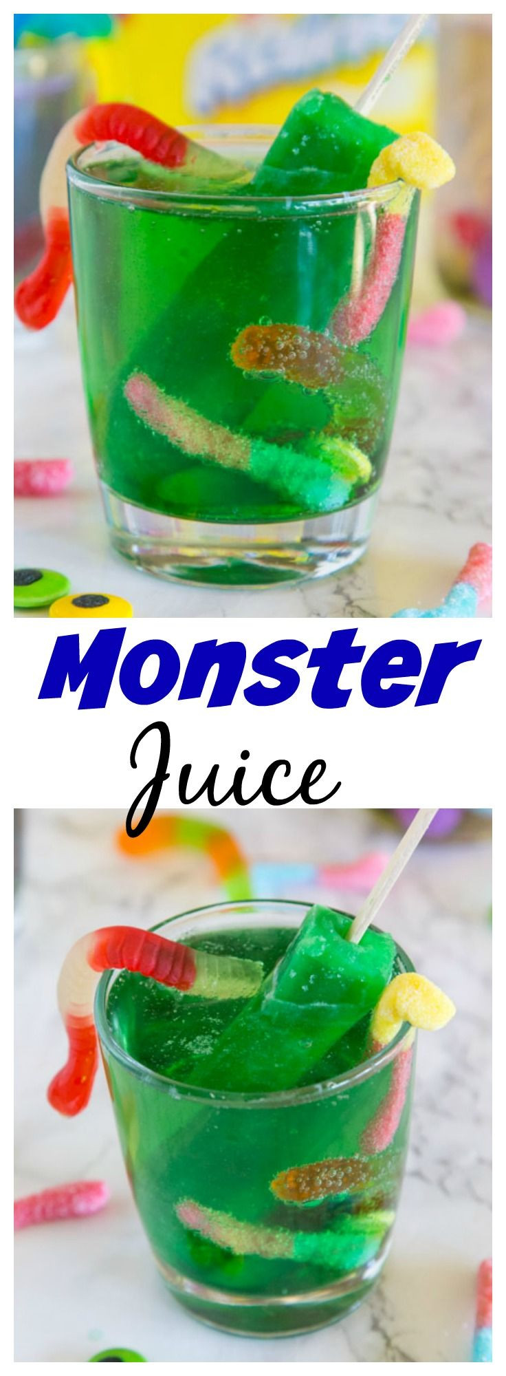Halloween Punch For Kids DIY
 Monster Juice – a kid friendly drink just in time for