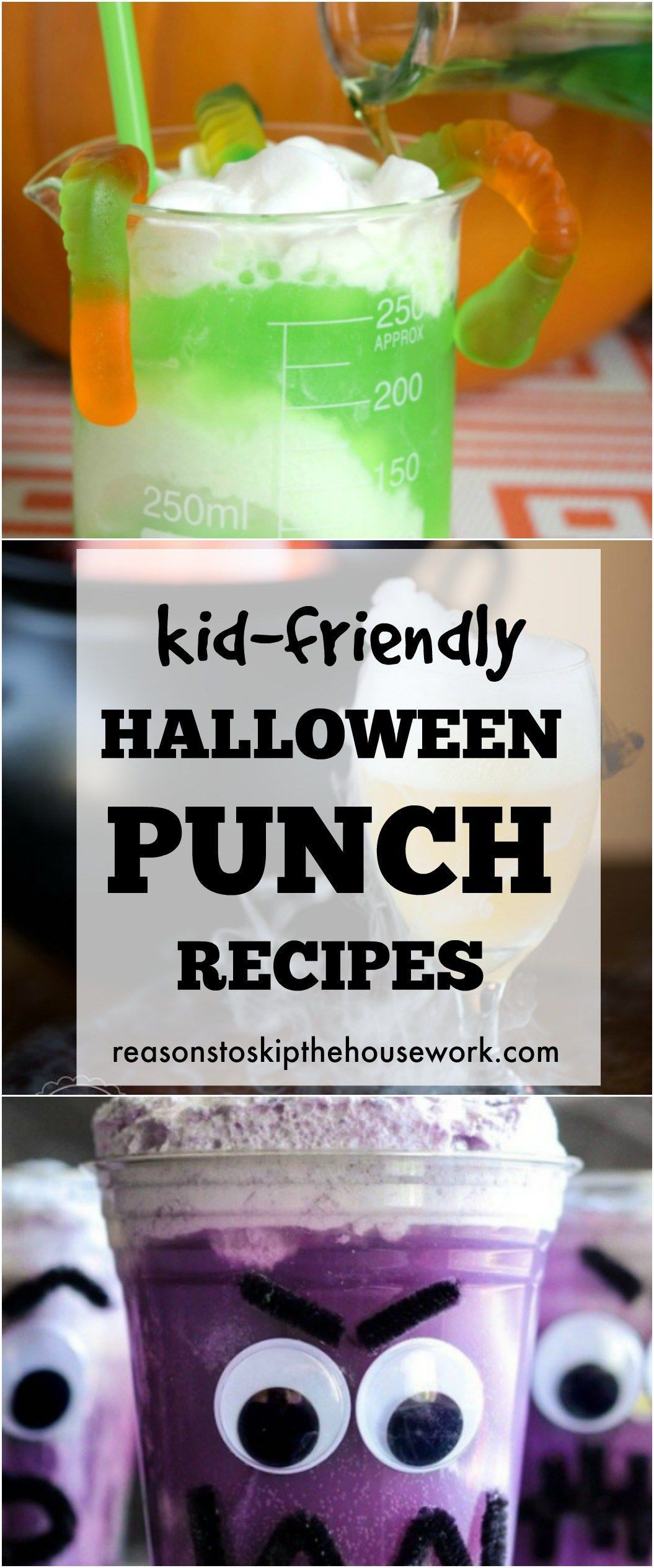 Halloween Punch For Kids DIY
 Kid Friendly Halloween Punch Recipes that are sure to