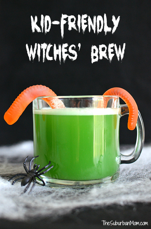 Halloween Punch For Kids DIY
 Kid Friendly Witches Brew Halloween Punch