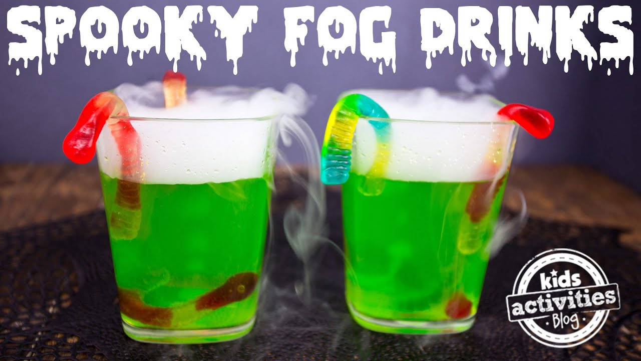 Halloween Punch For Kids DIY
 Spooky Fog Drinks for a Halloween Party