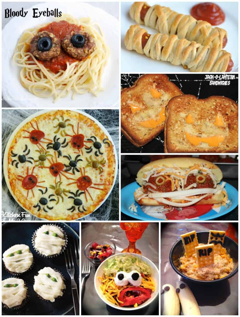 Halloween Recipe Ideas
 Monster Sandwiches and Fun Halloween Dinner Ideas