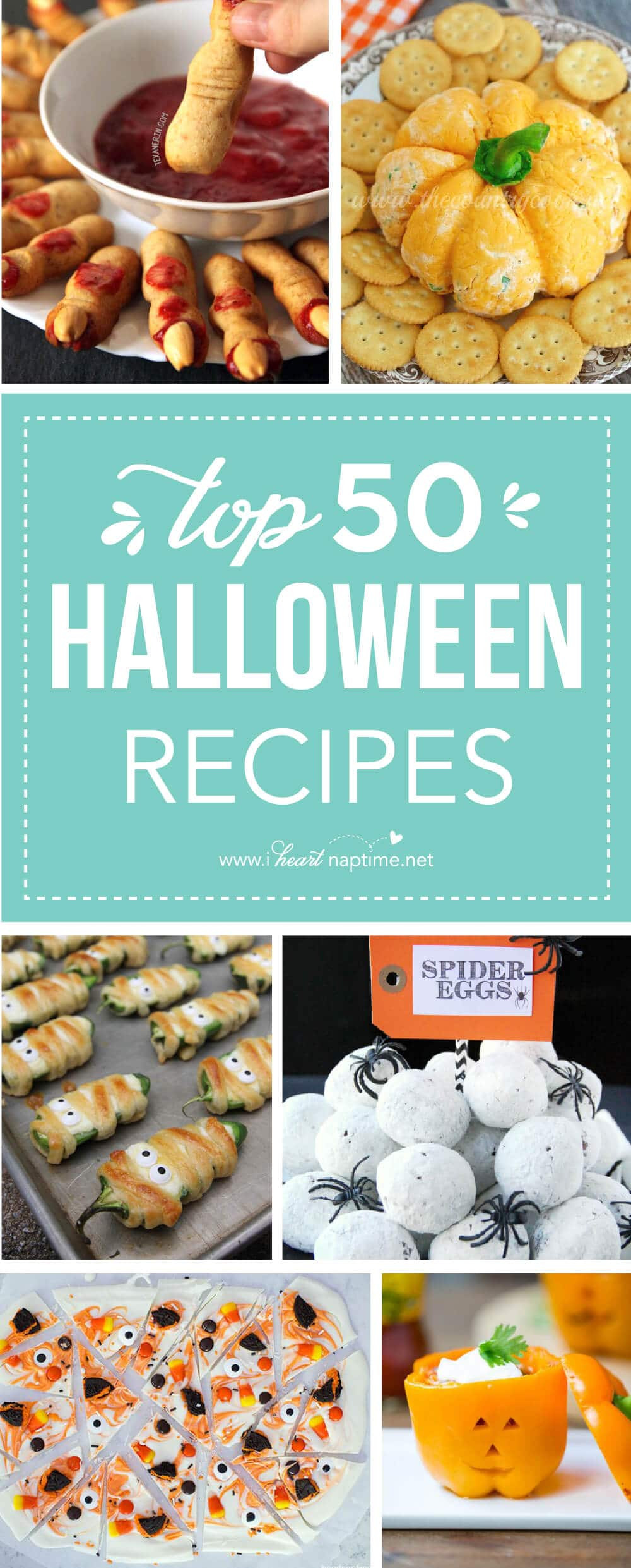 Halloween Side Dishes
 Top 50 Halloween Recipes I Heart Nap Time