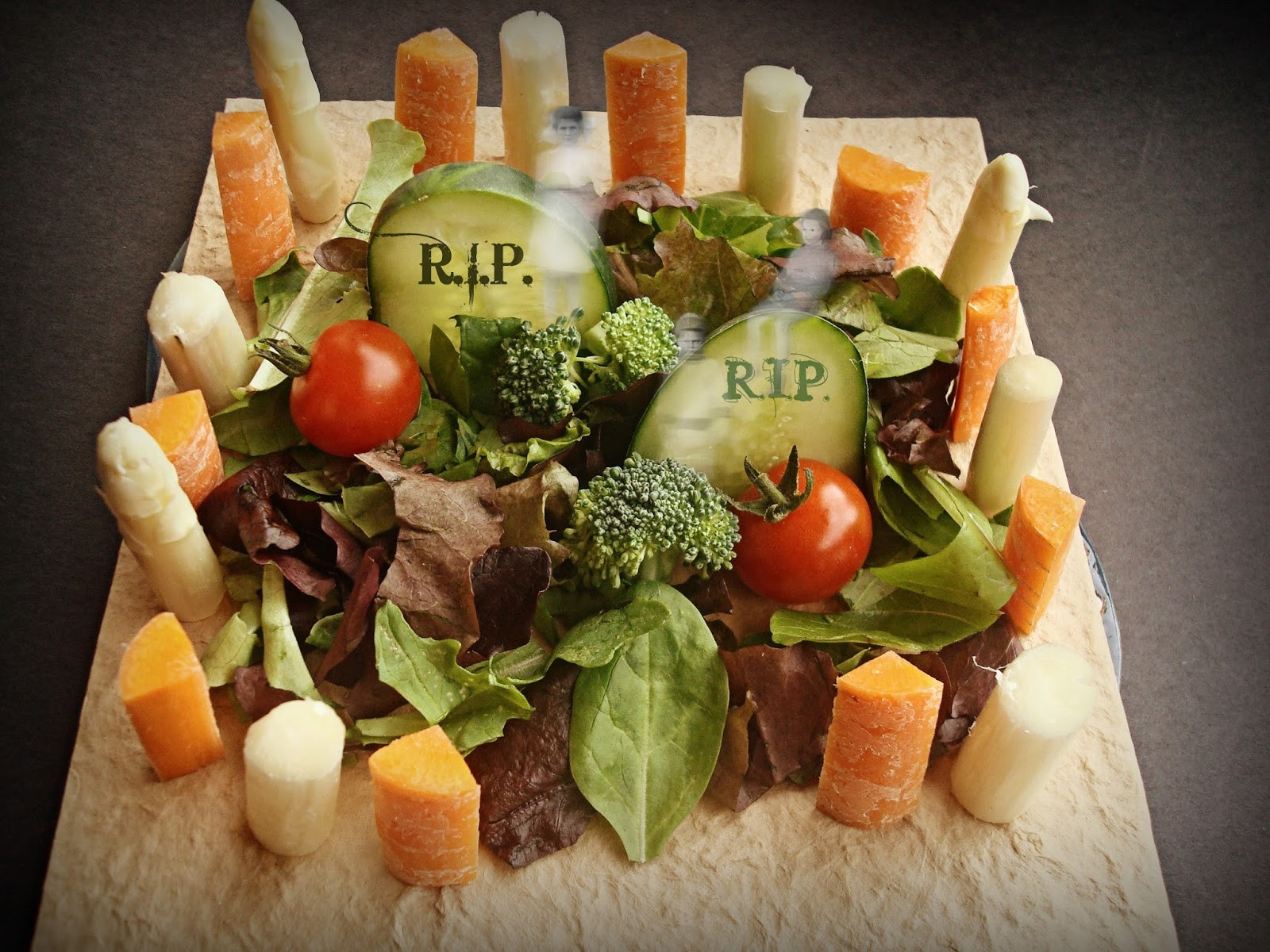 Halloween Side Dishes
 Healthiana Halloween Salad Ideas