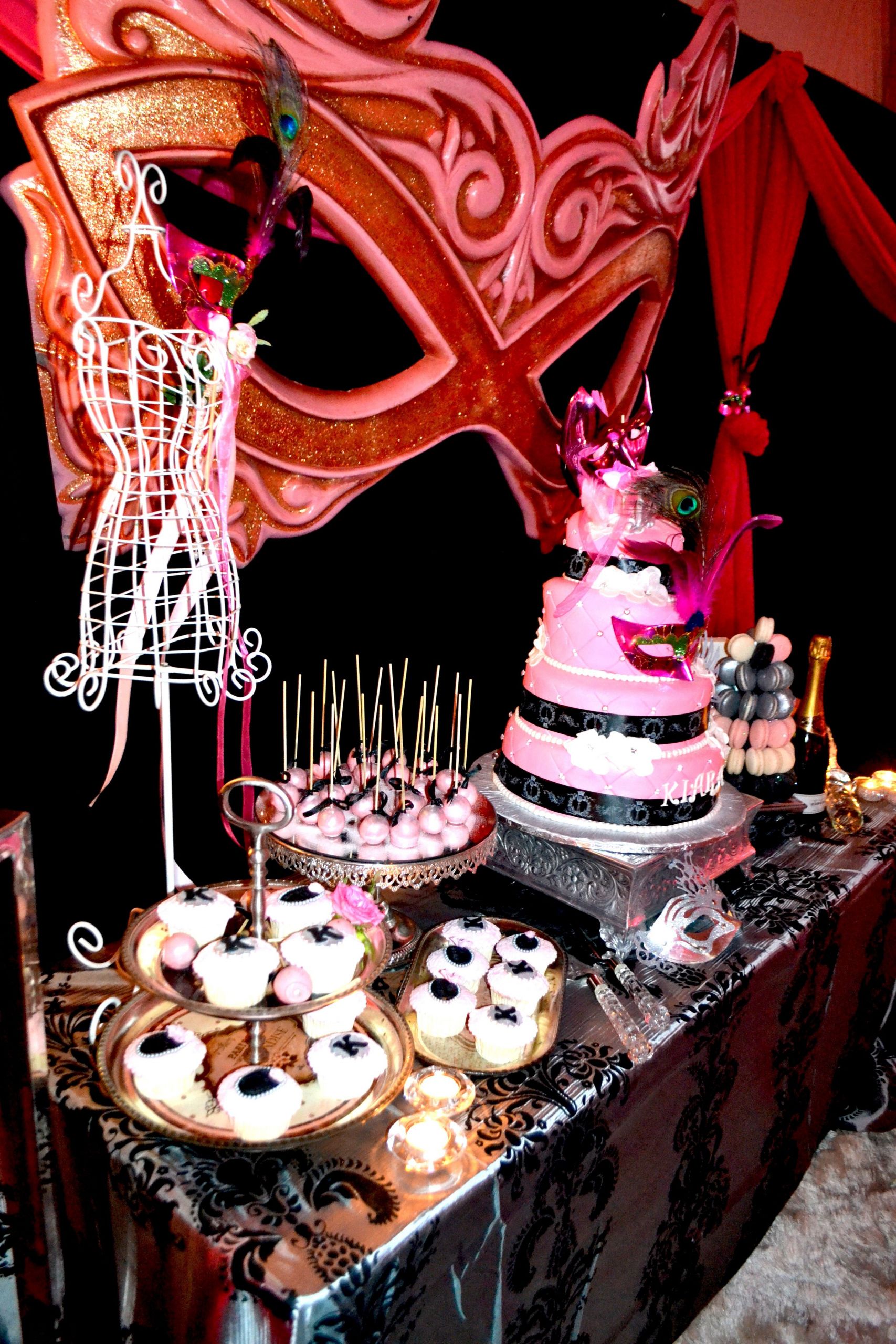 Halloween Sweet 16 Party Ideas
 Masquerade Themed Sweet Sixteen Birthday Party