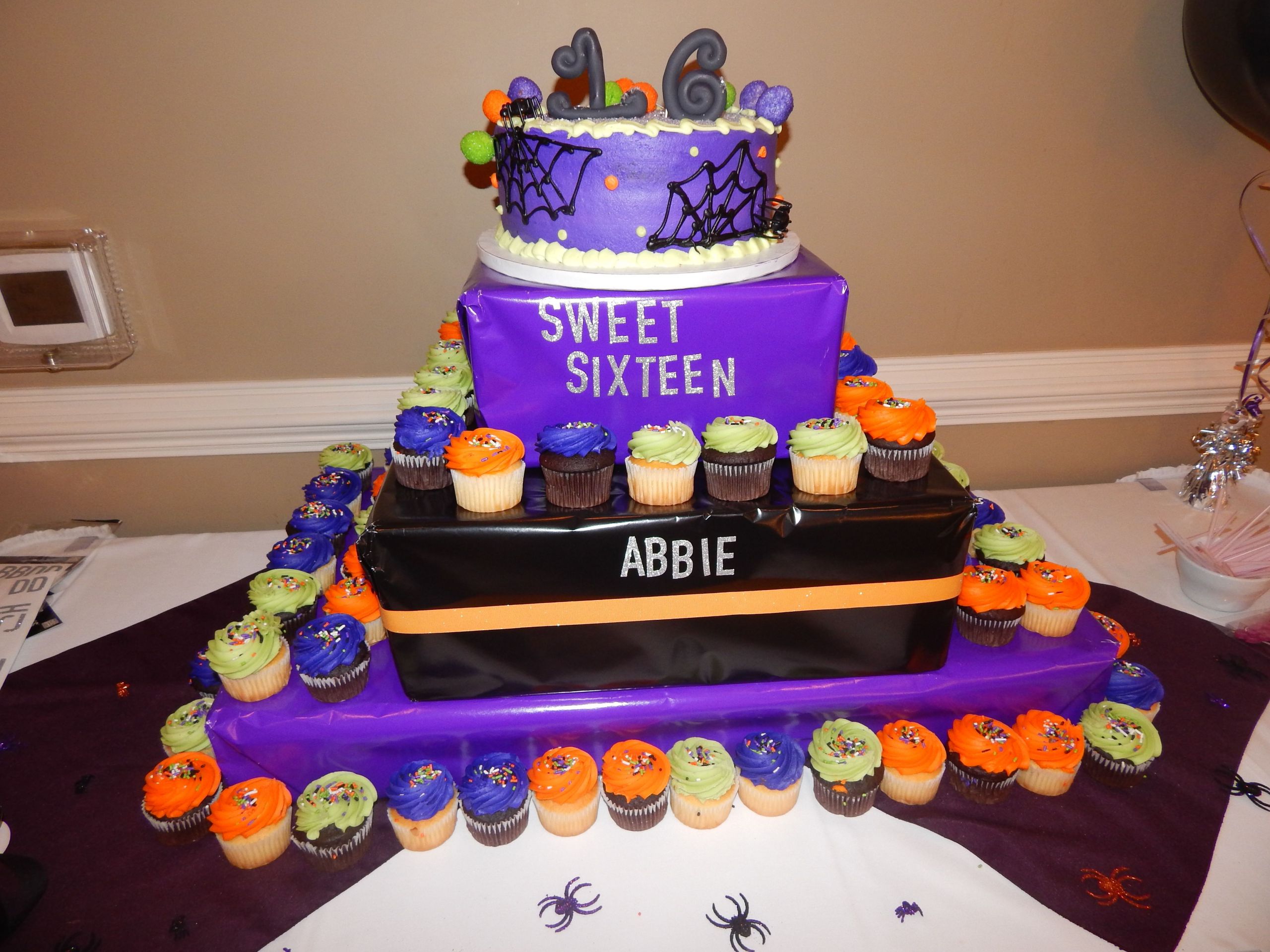 Halloween Sweet 16 Party Ideas
 Halloween themed sweet 16 at Sand Springs
