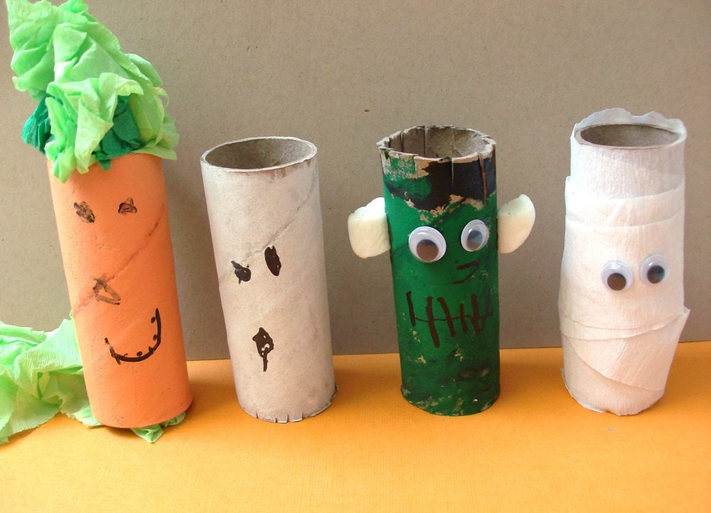 Halloween Toilet Paper Roll Crafts
 10 Halloween Crafts for Kids
