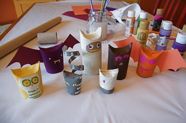 Halloween Toilet Paper Roll Crafts
 150 Homemade Toilet Paper Roll Crafts Hative