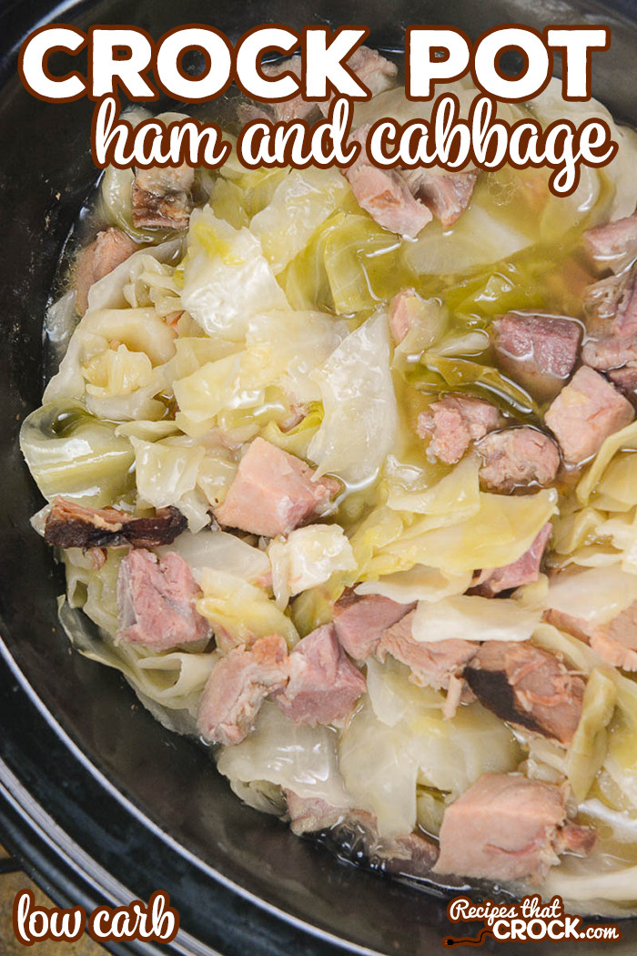 Ham And Cabbage Recipe Slow Cooker
 Crock Pot Ham and Cabbage Low Carb Recipes That Crock