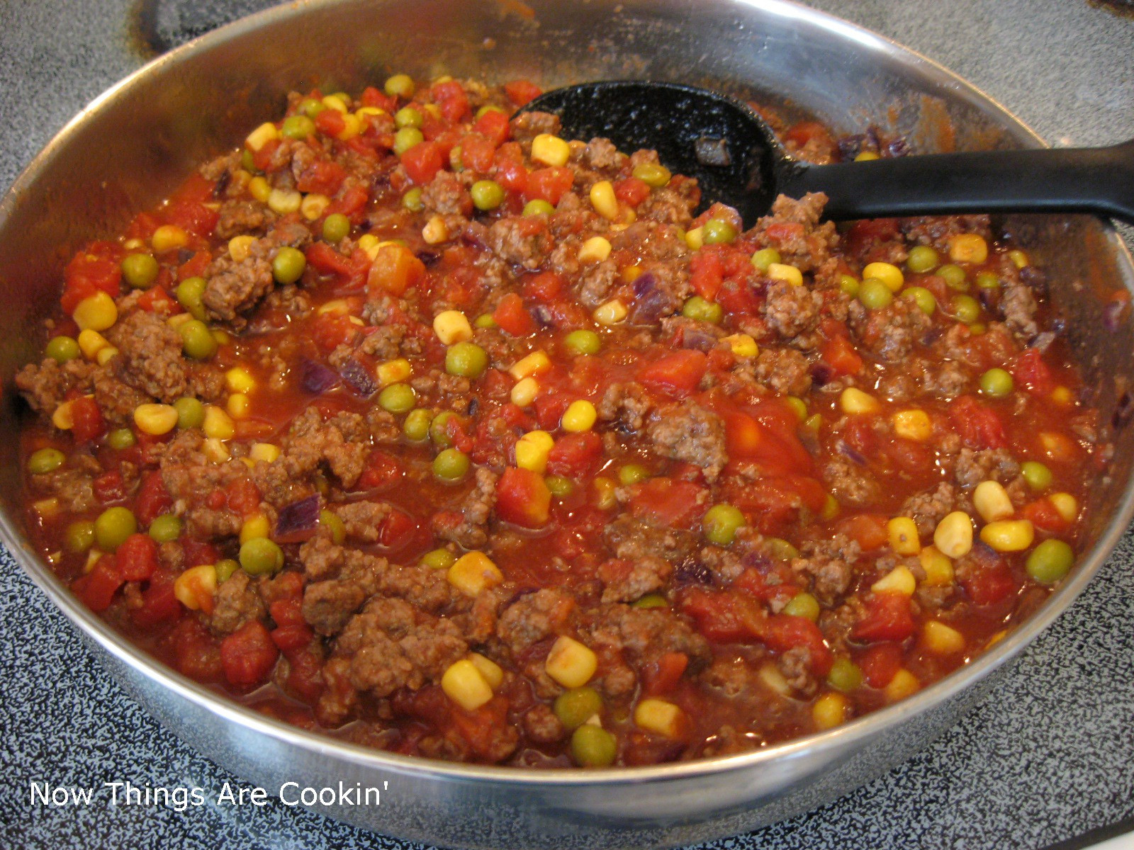 Hamburger Vegetable Casserole
 Now Things are Cookin Making the Best of Things