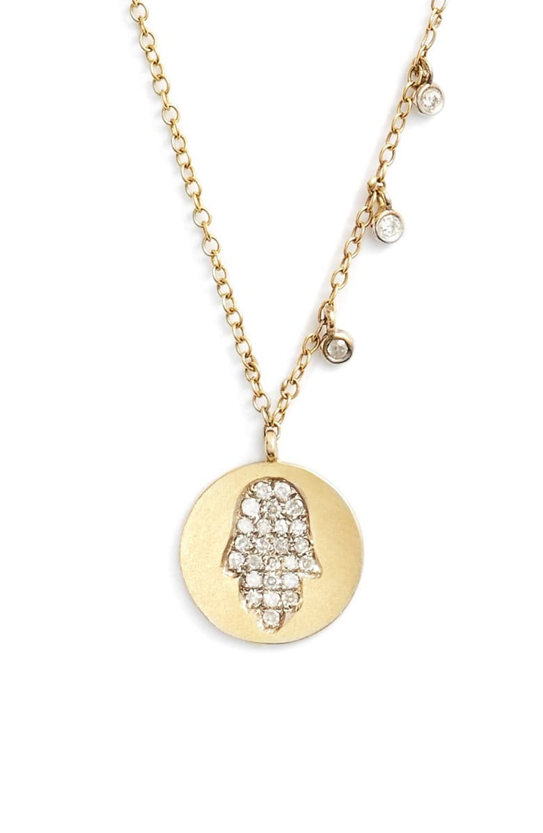 Hamsa Necklace Nordstrom
 MeiraT Hamsa Diamond Pendant Necklace