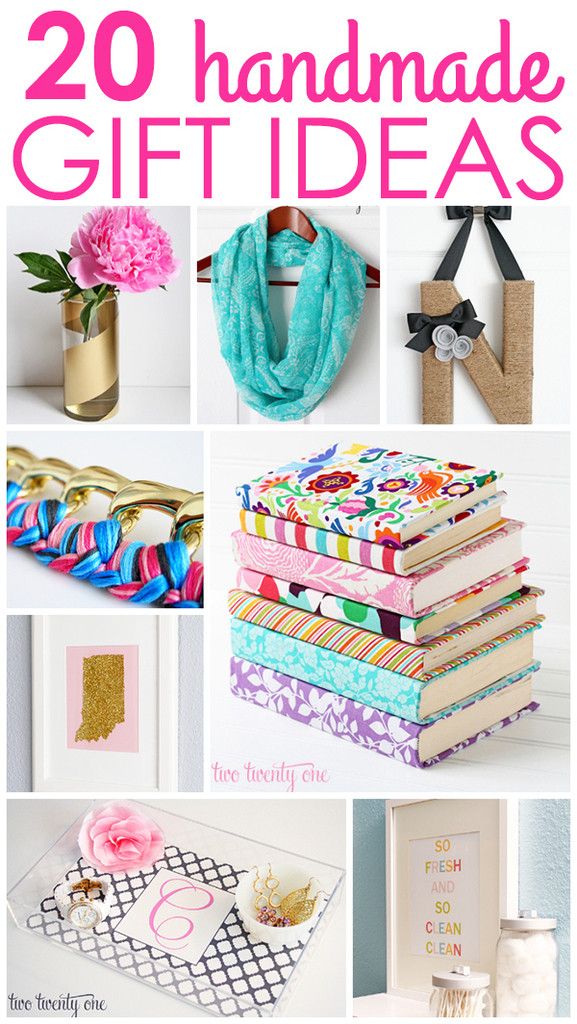 Handmade Birthday Gifts
 Handmade Gift 20 Ideas for Everyone on Your List