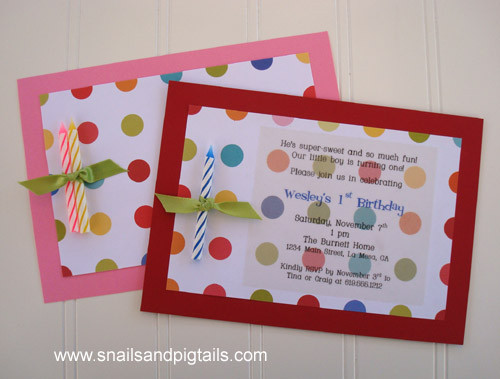 Handmade Birthday Invitations
 handmade birthday invitations for kids