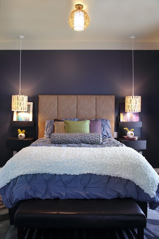 Hanging Lights Bedroom
 Amazing Bedrooms with Hanging Bedside Lights Decoholic