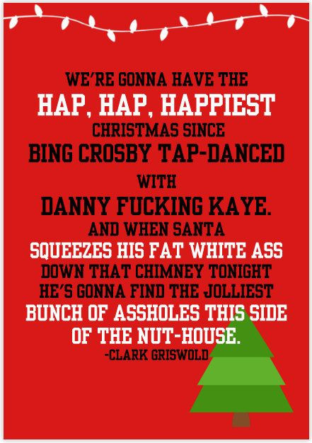 Hap Hap Happiest Christmas Quote
 Pin on makes me giggle