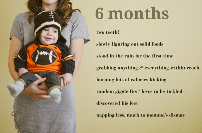 Happy 6 Months Baby Quotes
 six months old