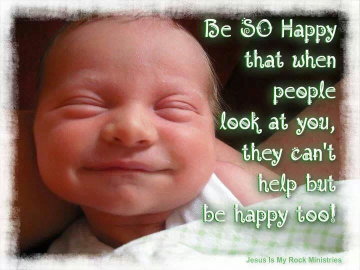 Happy Baby Quote
 Quotes About Smiling Babies QuotesGram