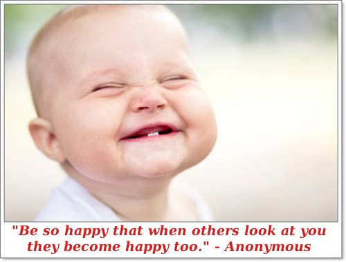 Happy Baby Quote
 These Uplifting Quotes About Being Happy Will Make Your Day