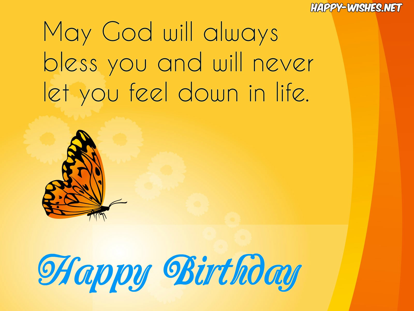 Happy Birthday Blessing Wishes
 Christian Birthday Wishes Religious Quotes