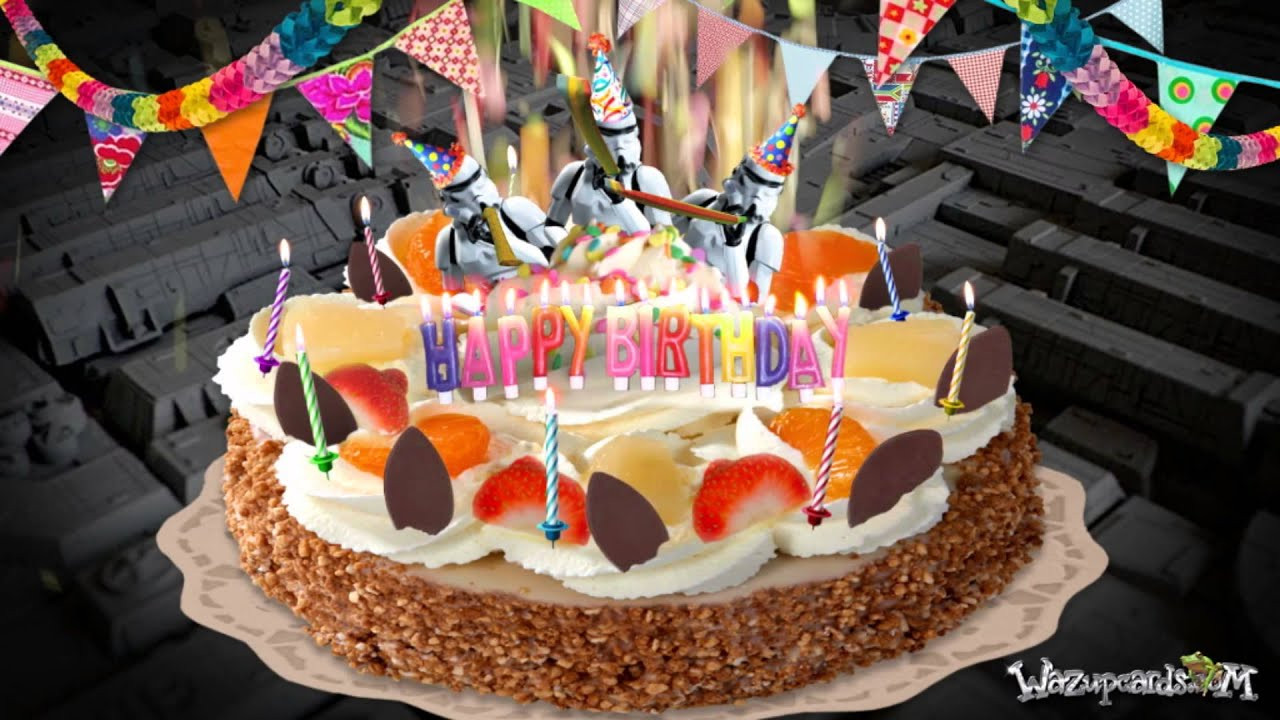Happy Birthday Cake Pic
 HAPPY BIRTHDAY StormTrooper Cake