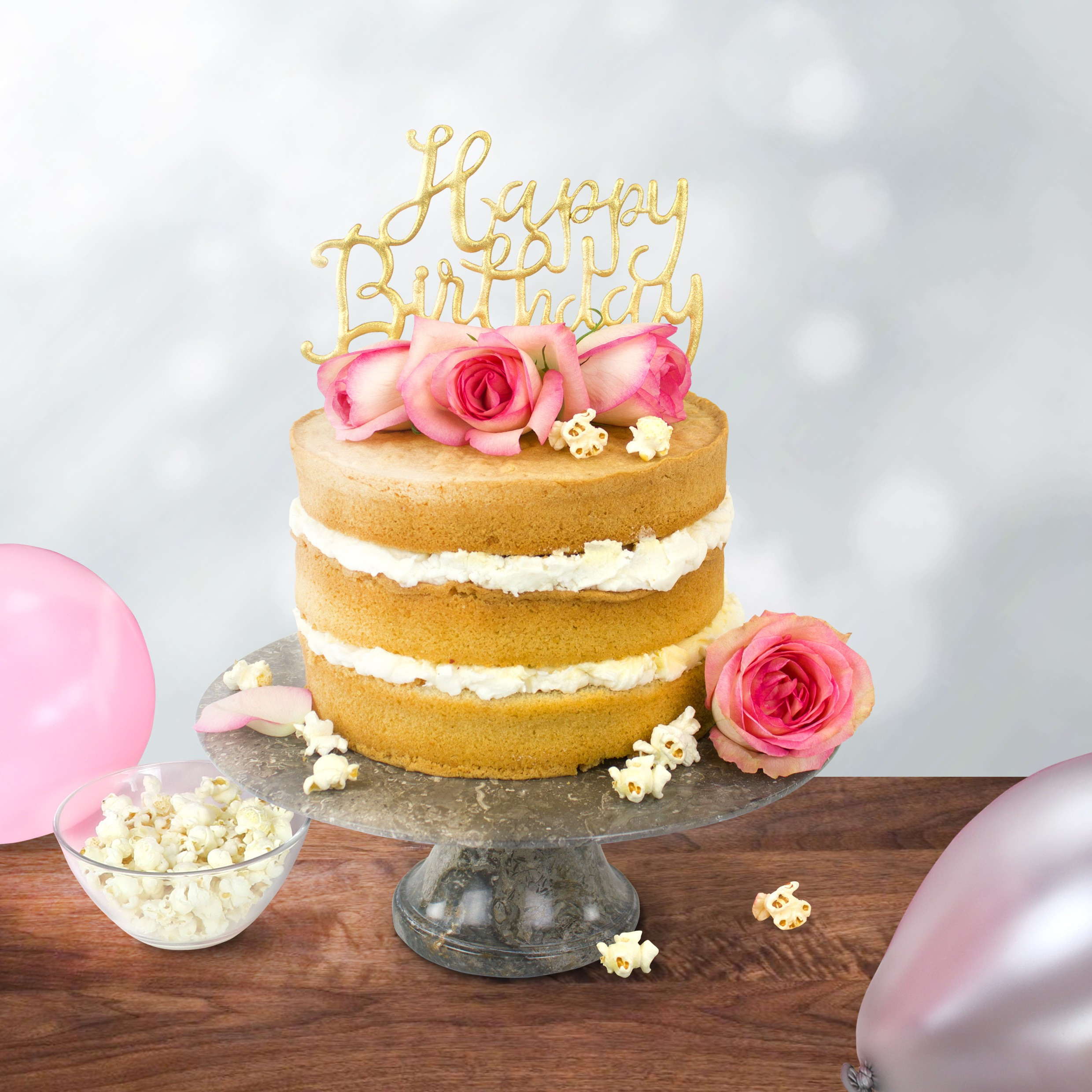 Happy Birthday Cake Pic
 PME Cake Topper Cutter Happy Birthday Script